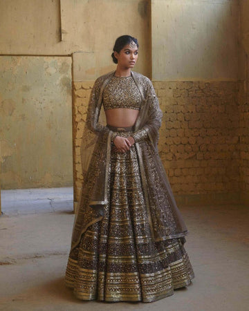 *Presenting You Most Beautiful Most Trending Sabyasachi Lehenga Collection*