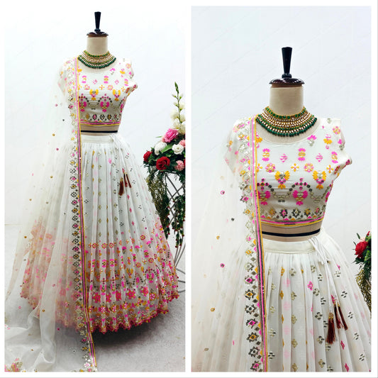 Launching New Real Modling Lehenga Choli With Dupatt Set