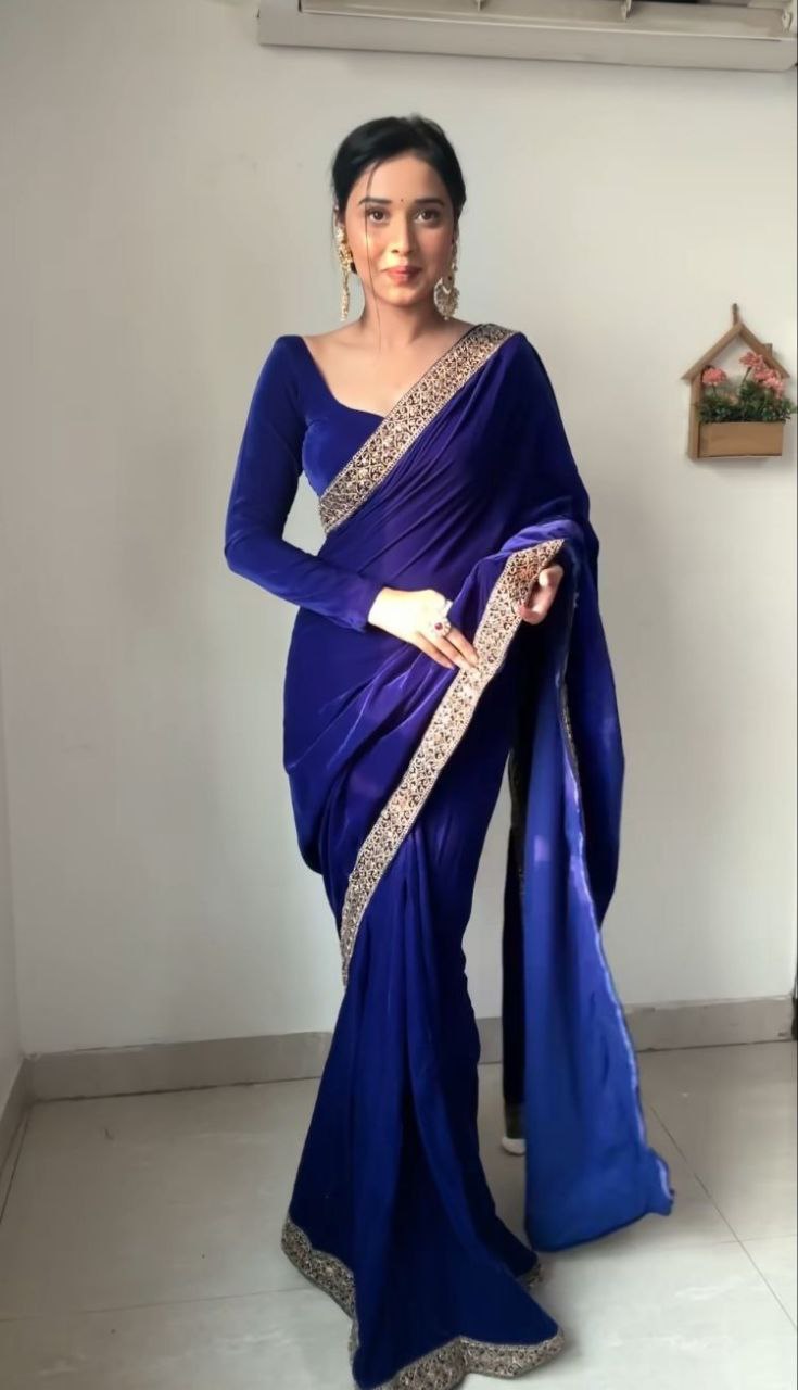 *Presenting You Most Beautiful Latest Ready To Wear Saree*